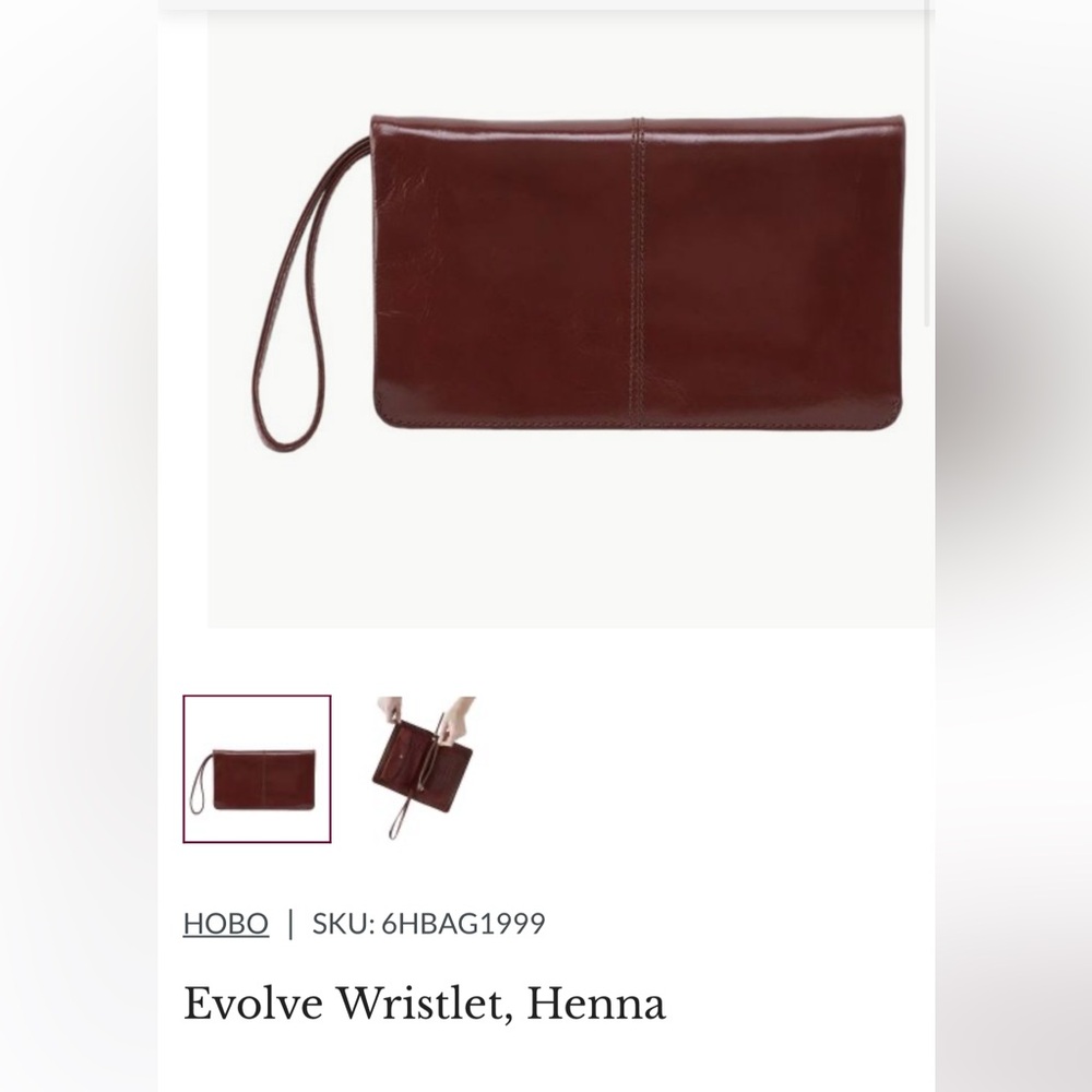 Hobo Evolve wristlet NWT